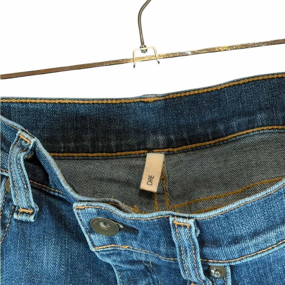 Rag & Bone Dre Slim Boyfriend Raw Hem Jeans in Keiko Sz 27